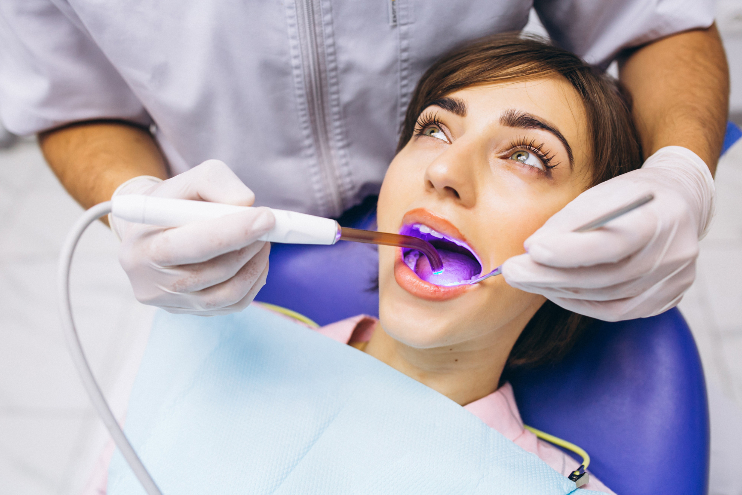 woman-patient-dentist - Kent Dentist